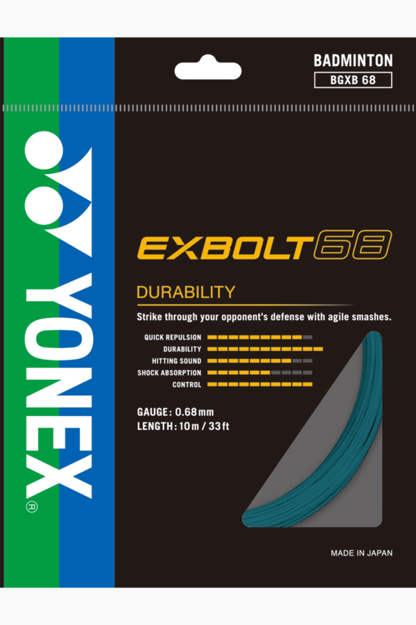 EXBOLT 68

POWERFUL SMASH AND DURABILITY WITH THICK GAUGE - Image 4